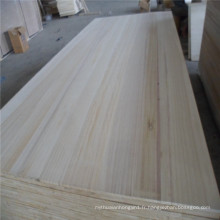 Planches en bois massif Fsc Paulownia